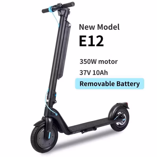 Maxwheel los 80km de largo alcance E Scooter portátil batería de litio extraíble plegable Scooter eléctrico para adultos