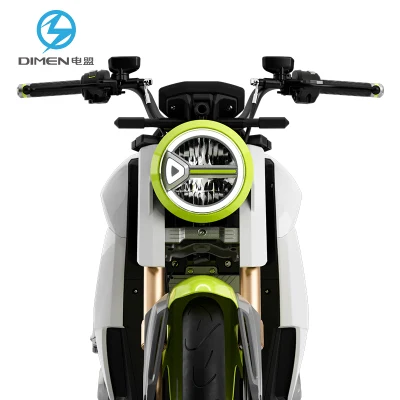 Motocicleta eléctrica para adultos de largo alcance de 7000W con alta velocidad de 120 km/h