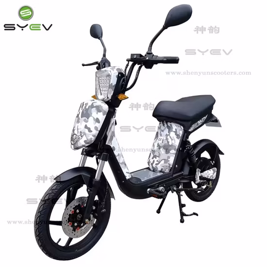 2 ruedas 500W Scooter eléctrico Scooter de movilidad eléctrica con cable 48V12Ah