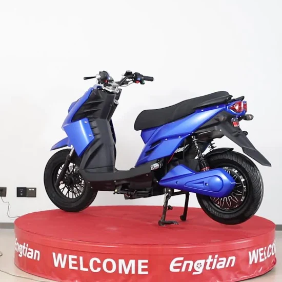 Scooter eléctrico de motocicleta eléctrica segura de largo alcance para adultos/ancianos
